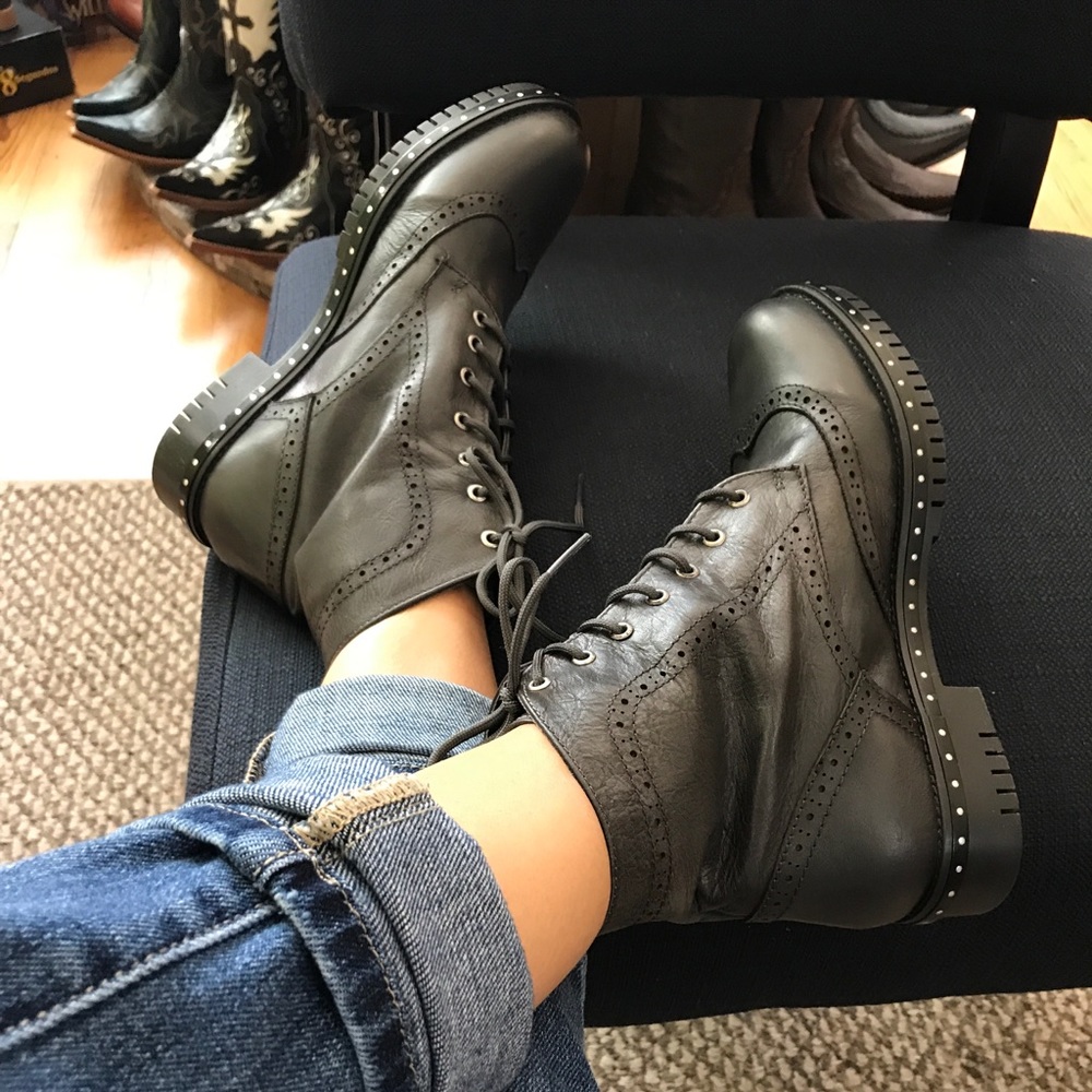 Black booties